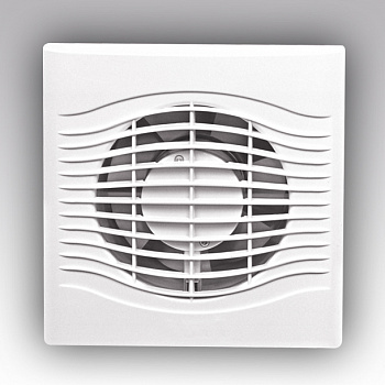 Вентилятор осевой вытяжной с обратным клапаном Эра SLIM 6C, D150
